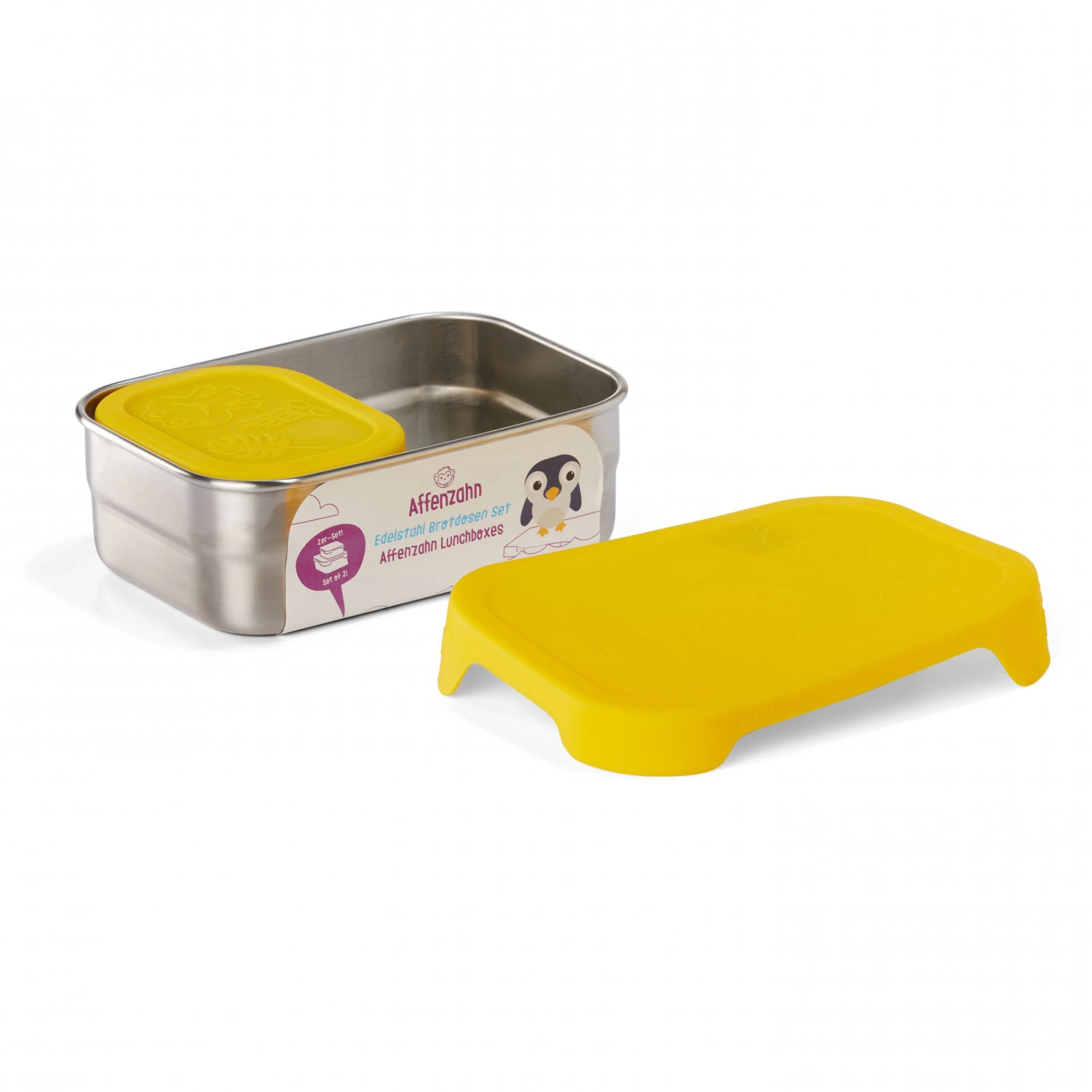 Affenzahn Boites à Goûter Tigre - Conservation De La Nourriture 4 Affenzahn Boites à Goûter Tigre - Conservation De La Nourriture – Image 2