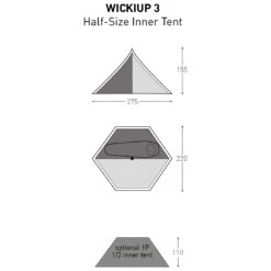 Bach Wickiup 3 Half-Size Innertent - Tente Intérieure