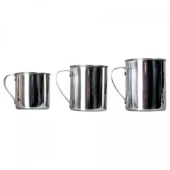 Basic Nature Tasse En Inox Poli