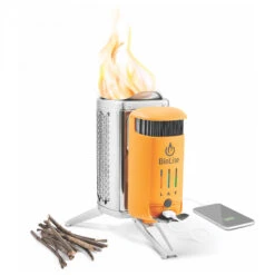 Biolite CampStove 2+ - Réchaud à Combustible Sec -Extérieur Camping Équip Magasin biolite campstove 2 rechaud a combustible sec