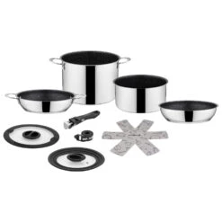 Brunner Academy High 7+1 - Set De Pots -Extérieur Camping Équip Magasin brunner academy high 7 1 set de pots