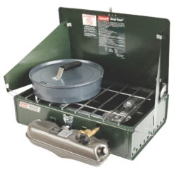 Coleman Benzinkocher 2-Flammen 19 Coleman Benzinkocher 2-Flammen -Extérieur Camping Équip Magasin coleman benzinkocher 2 flammen detail 5