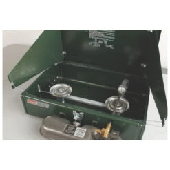 Coleman Benzinkocher 2-Flammen 14 Coleman Benzinkocher 2-Flammen -Extérieur Camping Équip Magasin coleman benzinkocher 2 flammen detail 7