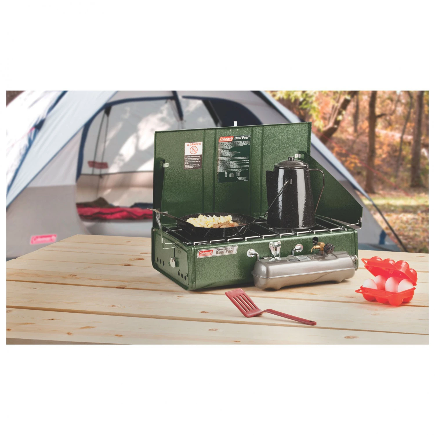 Coleman Benzinkocher 2-Flammen 3 Coleman Benzinkocher 2-Flammen