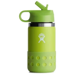 Hydro Flask Kid's Wide Mouth Straw Lid & Boot - Gourde -Extérieur Camping Équip Magasin hydro flask kids wide mouth straw lid boot gourde 4