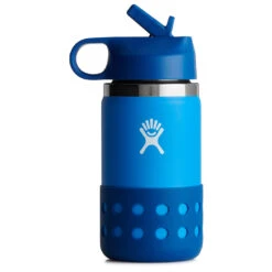 Hydro Flask Kid's Wide Mouth Straw Lid & Boot - Gourde -Extérieur Camping Équip Magasin hydro flask kids wide mouth straw lid boot gourde 9