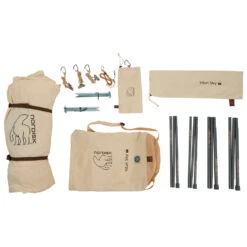 Nordisk Ydun Sky 5.5 Technical Cotton Tent - Tente 3 Places -Extérieur Camping Équip Magasin nordisk ydun sky 55 technical cotton tent tente 3 places detail 12