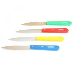 Opinel Kitchen Knife Set (4-Colour-Pack) -Extérieur Camping Équip Magasin opinel kitchen knife set 4 colour pack 1