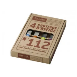 Opinel Kitchen Knife Set (4-Colour-Pack) -Extérieur Camping Équip Magasin opinel kitchen knife set 4 colour pack detail 2