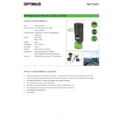 Optimus Elektra Black Edition - Réchaud à Gaz -Extérieur Camping Équip Magasin optimus elektra black edition rechaud a gaz detail 12