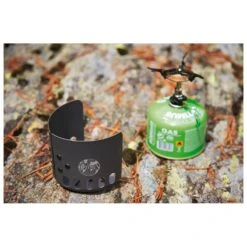 Optimus Clip-On Windshield For Gas Cartridges -Extérieur Camping Équip Magasin optimus optimus clip on windshield for gas cartridges detail 2