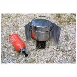 Origin Outdoors Rollable Aluminium Windscreen -Extérieur Camping Équip Magasin origin outdoors rollable aluminium windscreen detail 6