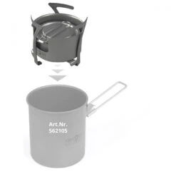 Origin Outdoors Titan Kocher Combo - Réchaud à Combustible Sec -Extérieur Camping Équip Magasin origin outdoors titan kocher combo rechaud a combustible sec detail 5