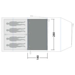 Outwell Flat Woven Carpet Parkdale 4PA - Tapis De Tente -Extérieur Camping Équip Magasin outwell flat woven carpet parkdale 4pa tapis de tente detail 2