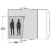 Outwell Inner Jonesville 290SA/Wolfburg 380A - Tente Intérieure 2 Outwell Inner Jonesville 290SA/Wolfburg 380A - Tente Intérieure -Extérieur Camping Équip Magasin outwell inner jonesville 290sa wolfburg 380a tente interieure detail 2