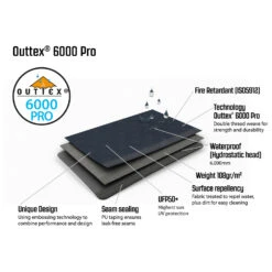 Outwell Nevada 5PE - Tente 5-6 Places 12 Outwell Nevada 5PE - Tente 5-6 Places -Extérieur Camping Équip Magasin outwell nevada 5pe tente 5 6 places detail 7