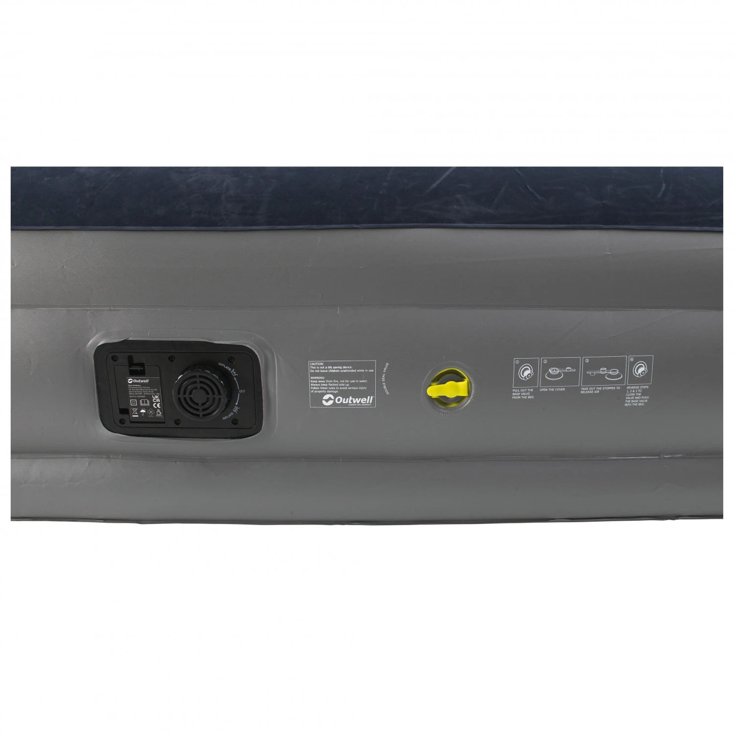 Outwell Superior With Built-In Pump - Lit Gonflable 3 Outwell Superior With Built-In Pump - Lit Gonflable