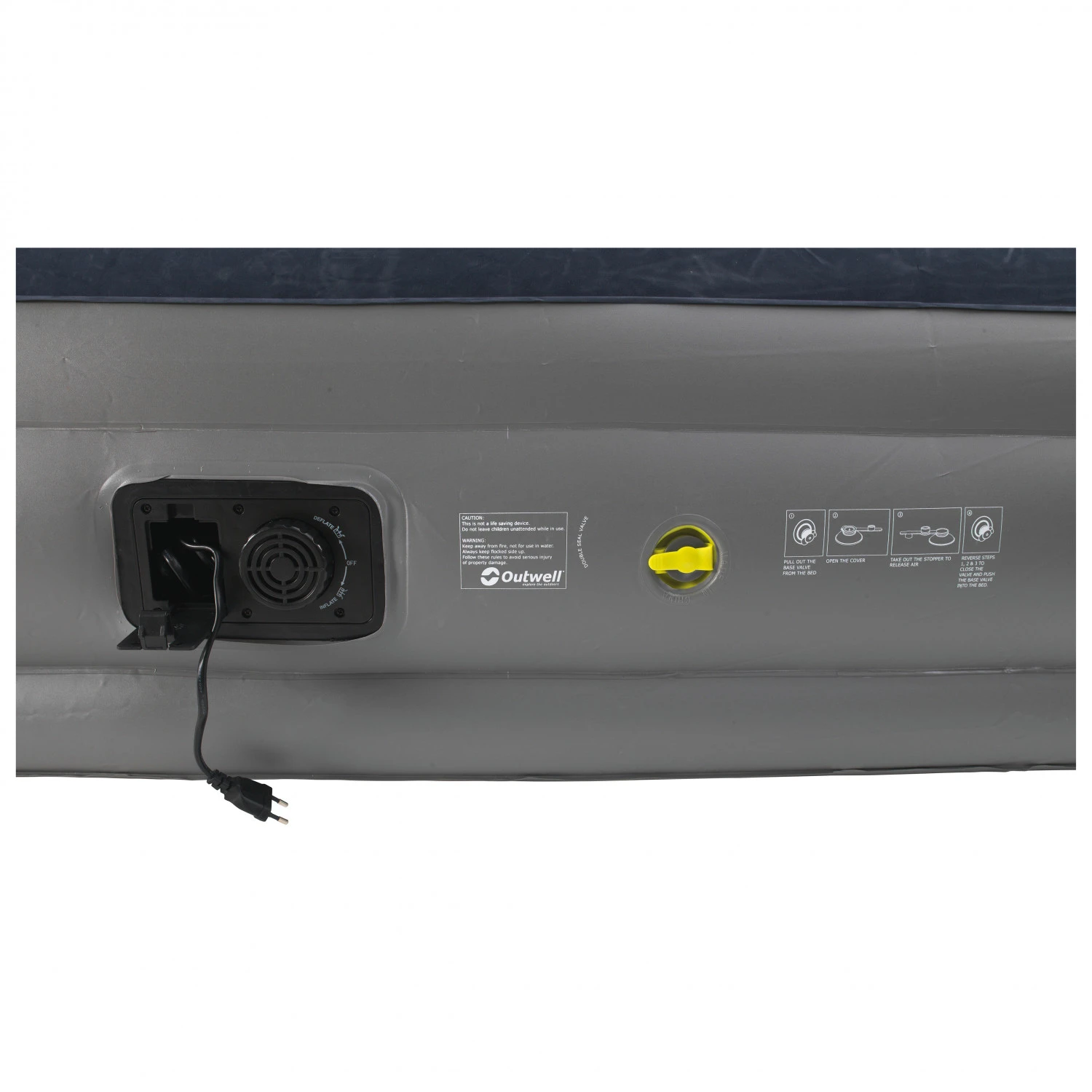 Outwell Superior With Built-In Pump - Lit Gonflable 6 Outwell Superior With Built-In Pump - Lit Gonflable – Image 4