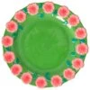 Rice Ceramic Dinner Plate With Embossed Flower Design - Assiette -Extérieur Camping Équip Magasin rice ceramic dinner plate with embossed flower design assiette