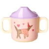 Rice Melamine 2 Handle Baby Cup With Animal Print - Tasse -Extérieur Camping Équip Magasin rice melamine 2 handle baby cup with animal print tasse