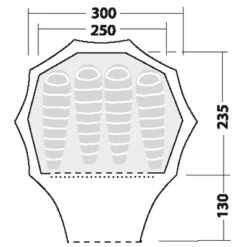 Robens Fairbanks - Tente 4 Places -Extérieur Camping Équip Magasin robens fairbanks tente 4 places detail 3