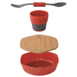 Robens Leaf Meal Kit - Set De Vaisselle -Extérieur Camping Équip Magasin robens leaf meal kit set de vaisselle detail 5