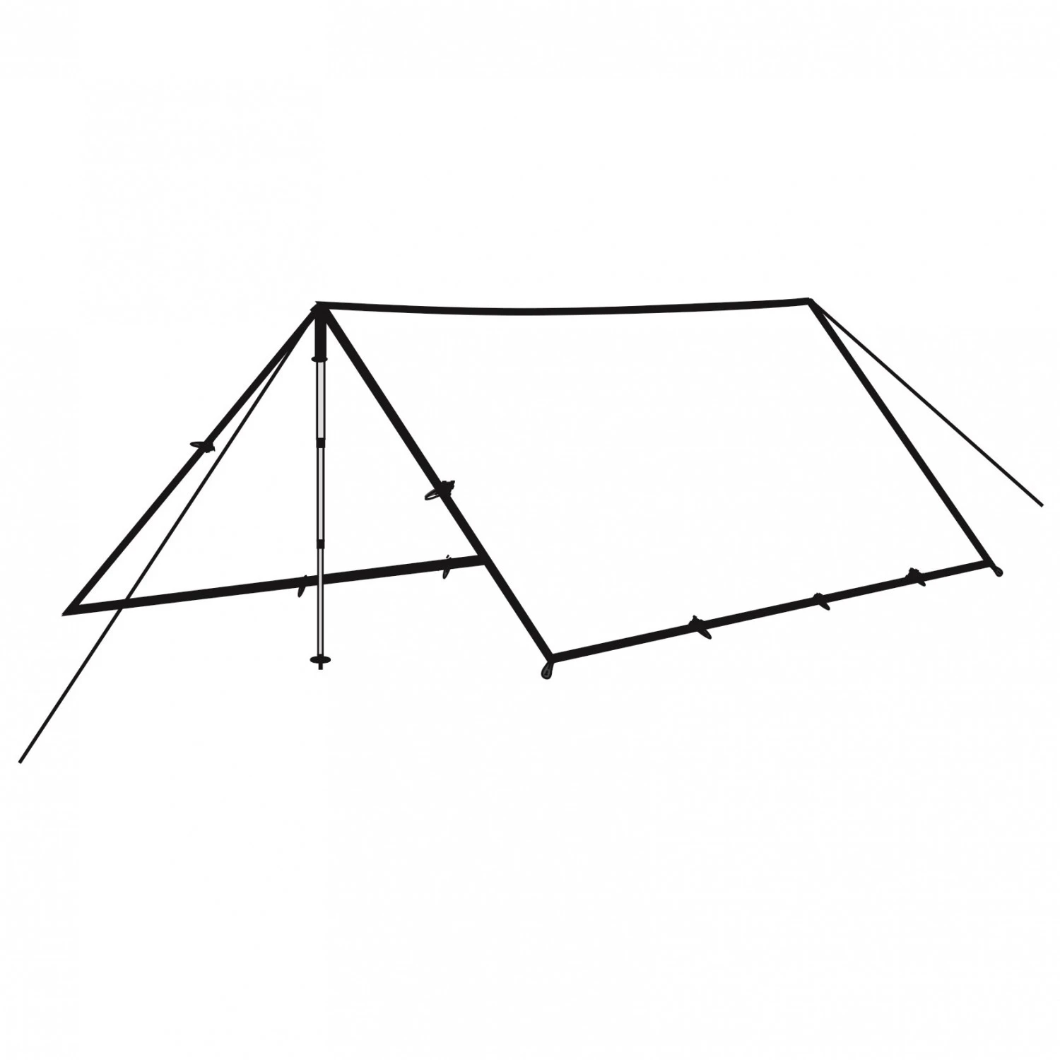 Robens Tarp 4 X 4 Trail Range - Tarp 3 Robens Tarp 4 X 4 Trail Range - Tarp