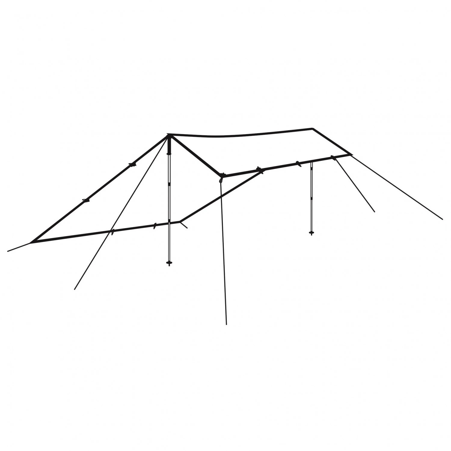 Robens Tarp 4 X 4 Trail Range - Tarp 5 Robens Tarp 4 X 4 Trail Range - Tarp – Image 3