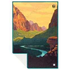 Rumpl Printed Cozyhemp - Couverture -Extérieur Camping Équip Magasin rumpl printed cozyhemp couverture 1