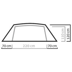 SALEWA Denali IV Tent - Tente 4 Places -Extérieur Camping Équip Magasin salewa denali iv tent tente 4 places detail 4