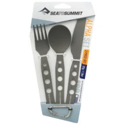 Sea To Summit Alphaset 3 Pc Cutlery Set -Extérieur Camping Équip Magasin sea to summit alphaset 3 pc cutlery set detail 12