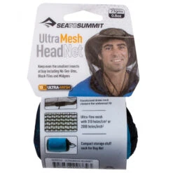 Sea To Summit Ultra-Fine Mesh Headnet - Moustiquaire 7 Sea To Summit Ultra-Fine Mesh Headnet - Moustiquaire -Extérieur Camping Équip Magasin sea to summit ultra fine mesh headnet moustiquaire