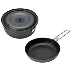 Snow Peak Aluminium Non-Stick Cooker 1000 - Set De Cuisson -Extérieur Camping Équip Magasin snow peak aluminium non stick cooker 1000 set de cuisson