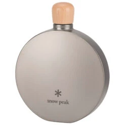Snow Peak Round Flask Titanium - Flasque
