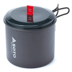 Soto Amicus W/ Igniter + New River Pot Combo - Réchaud à Gaz -Extérieur Camping Équip Magasin soto amicus w igniter new river pot combo rechaud a gaz detail 4