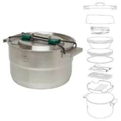 Stanley Adventure Base Camp Cook Set - Popote -Extérieur Camping Équip Magasin stanley adventure base camp cook set popote detail 6