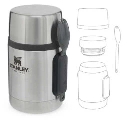 Stanley Adventure Food Container - Conservation De La Nourriture -Extérieur Camping Équip Magasin stanley adventure food container conservation de la nourriture detail 7
