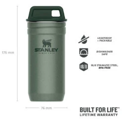 Stanley Adventure Shot Glass Set -Extérieur Camping Équip Magasin stanley adventure shot glass set detail 4