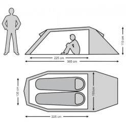 Stoic AdakSt. II 2P - Tente 2 Places -Extérieur Camping Équip Magasin stoic adakst ii 2p tente 2 places detail 12