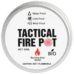 Tactical Foodpack Tactical Fire Pot - Réchaud à Combustible Sec -Extérieur Camping Équip Magasin tactical foodpack tactical fire pot rechaud a combustible sec