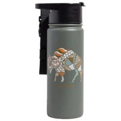 United By Blue 18oz Insulated Steel Travel Bottle - Bouteille Isotherme -Extérieur Camping Équip Magasin united by blue 18oz insulated steel travel bottle bouteille isotherme 1