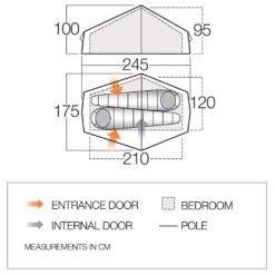 Vango F10 Helium UL 2 - Tente 2 Places -Extérieur Camping Équip Magasin vango f10 helium ul 2 tente 2 places detail 2