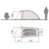 VAUDE Hogan SUL 2P - Tente 2 Places -Extérieur Camping Équip Magasin vaude hogan sul 2p tente 2 places detail 3