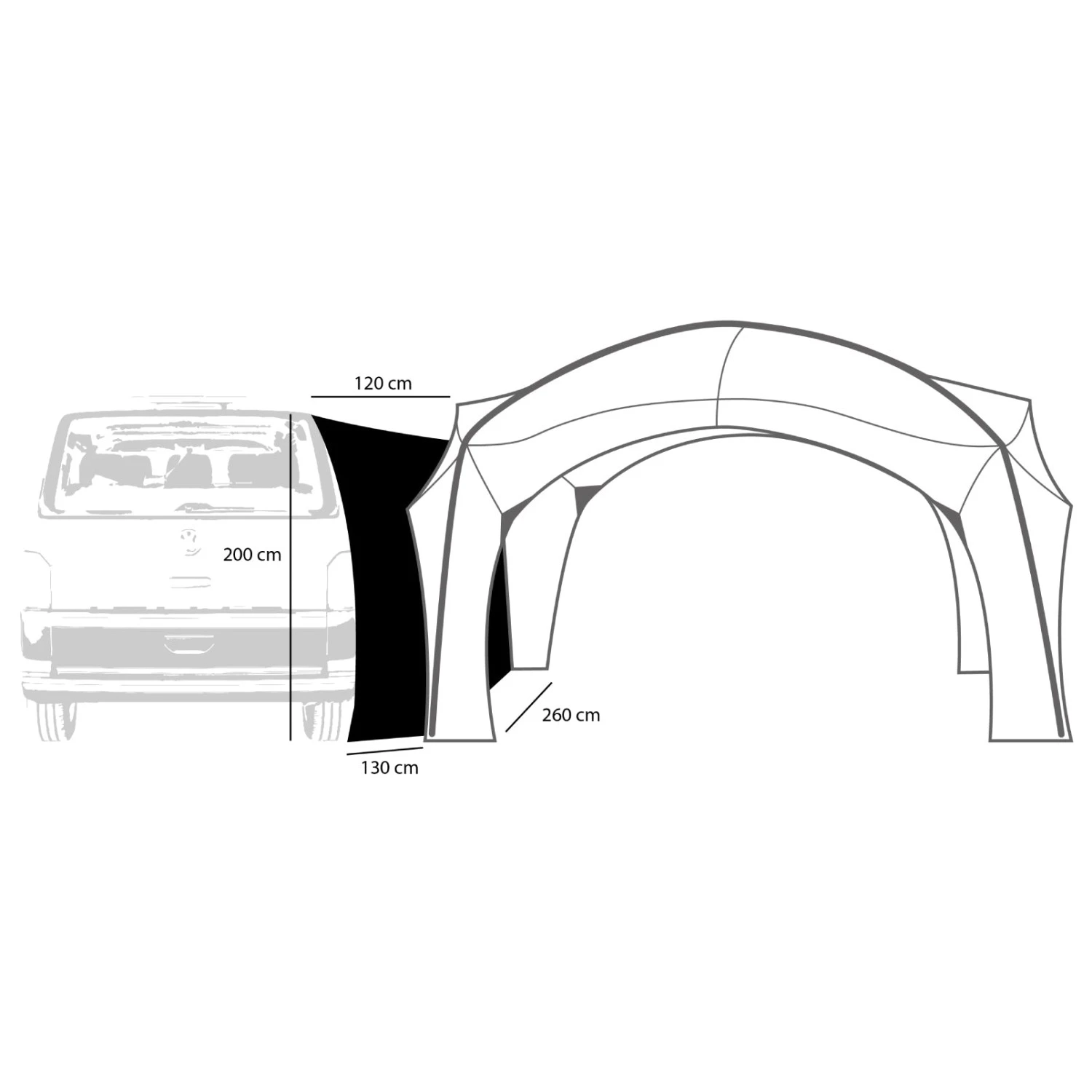 Connection Tunnel - Aerobase Link Camper Van 3 Connection Tunnel - Aerobase Link Camper Van