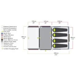 Evo TM V2 - Tente 4 Places -Extérieur Camping Équip Magasin zempire evo tm v2 tente 4 places detail 6