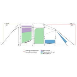 Evo TM V2 - Tente 4 Places -Extérieur Camping Équip Magasin zempire evo tm v2 tente 4 places detail 7